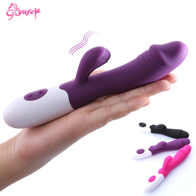 G Spot страпон с вибратором для женщин двойной вибрации Силиконовые водостойкие женские вагинальный, клиторальный массажер интимные игрушки для женщин