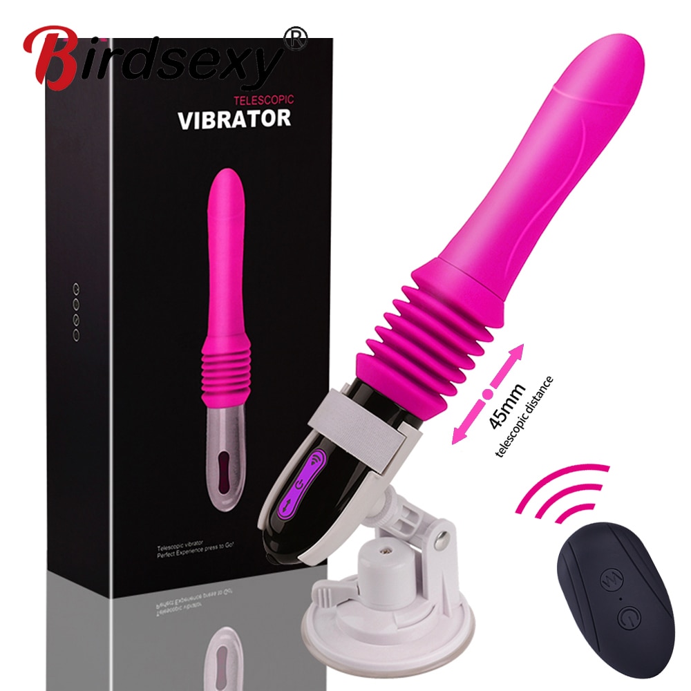 Фаллоимитатор-вибратор, автоматический Вибратор на присоске для точки G, интимная игрушка для женщин, развлекательный Анальный вибратор, массажный оргазм