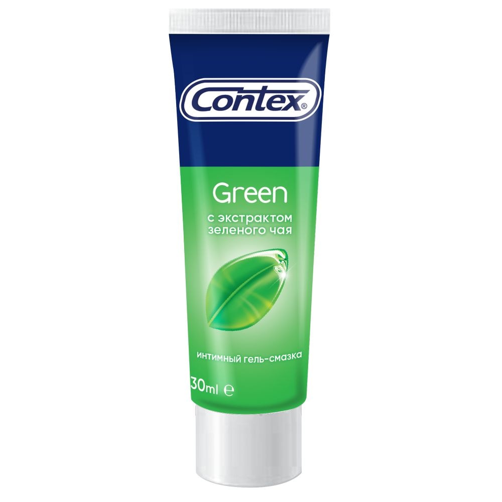 Интим гель-смазка CONTEX Green (с антиоксидантами) 30мл