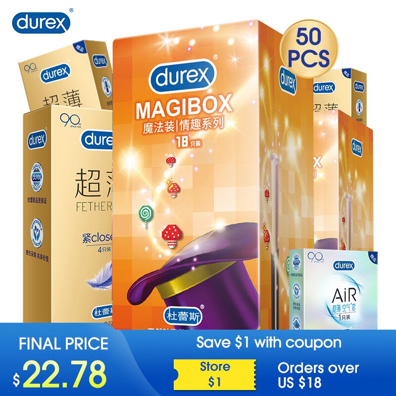 Магические Презервативы Durex с шипами, натуральный каучук, с большой нитью из крупных частиц, 4 типа, презерватив для взрослых для пениса, интимные товары, интимные игрушки для мужчин