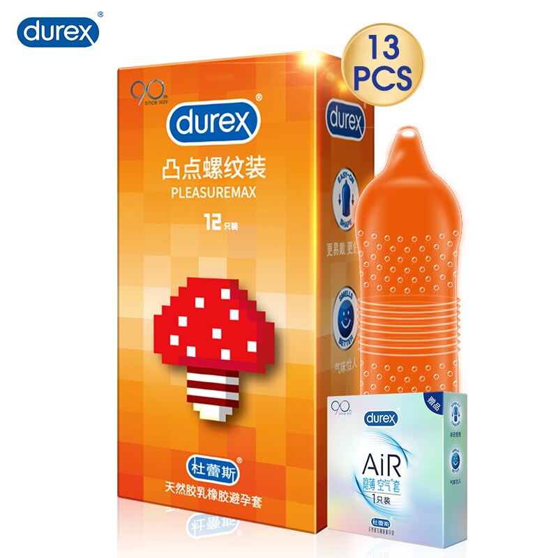 Презервативы Durex в рубчик для мужчин, стимуляция точки G, 3D презервативы, безопасные секс-игрушки