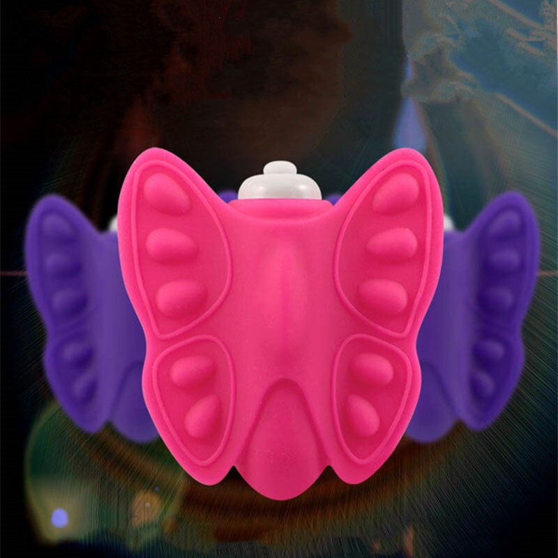 Candiway мягкие игрушки бабочки для кожи несколько Вибратор на несколько скоростей беспроводной пульт дистанционного управления интимные игрушки для женщин 1 шт.