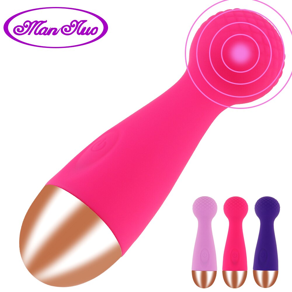 Мягкий мини Стимулятор клитора пуля вибратор Эротические интимные игрушки для женщин пары 9 скоростей силиконовый G-spot массажер