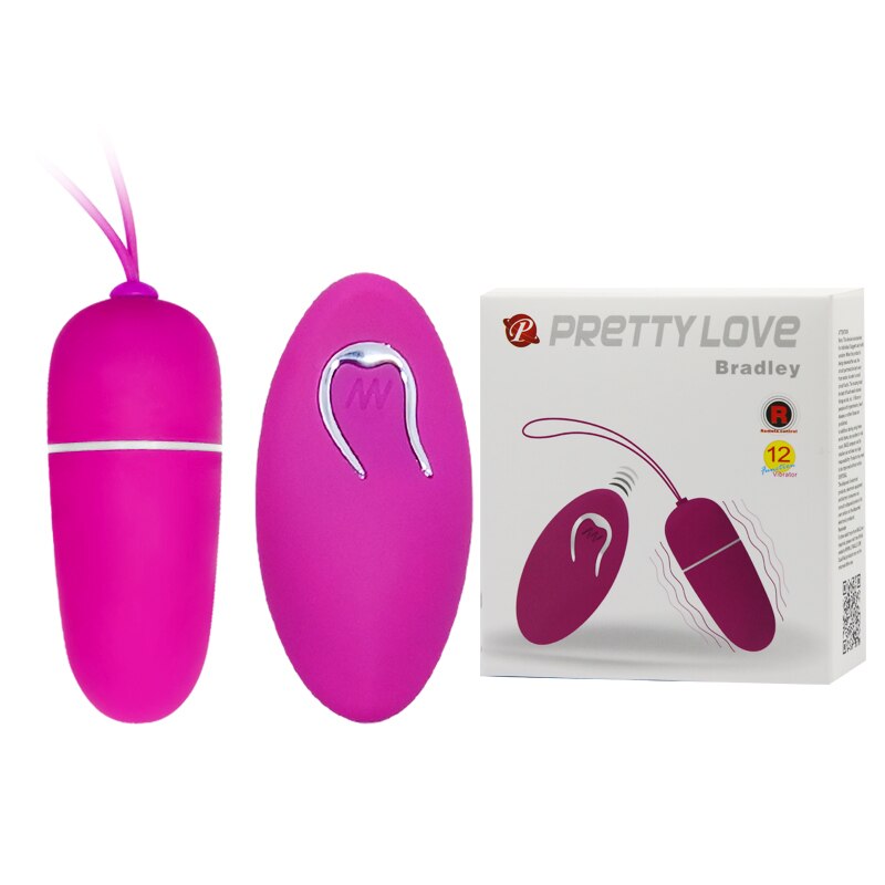 Pretty Love 12 Скоростей беспроводной пульт дистанционного управления вибрирующее яйцо для взрослых секс-игрушки для женщин Интимные изделия пуля вибратор