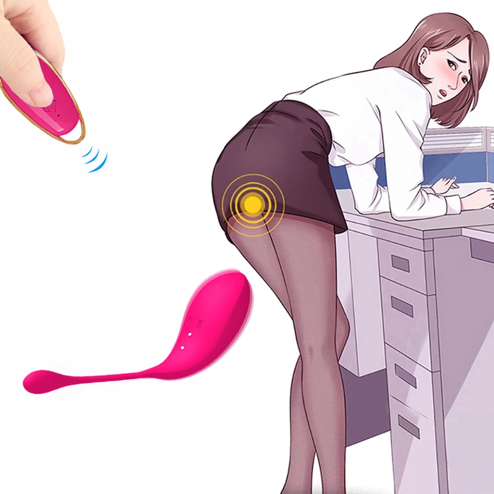 Вибратор из жидкого силикона для женщин, эротическое прыгающее яйцо с дистанционным управлением, Стимулятор клитора и точки G, вагинальный Массажер, интимная игрушка для пар