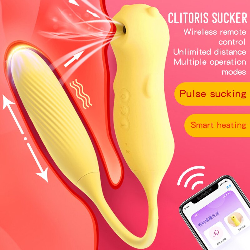 Вибратор vibator для стимуляции клитора и сосков, Стимулятор точки g, с беспроводным дистанционным управлением, управление через приложение, интимные игрушки для женщин