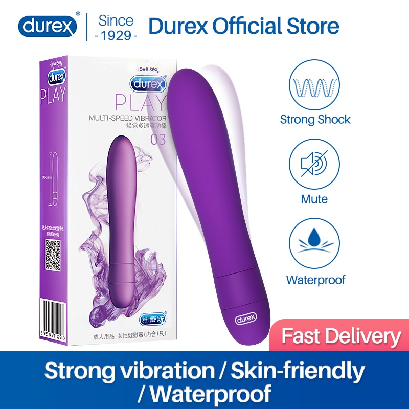 Durex Play мультискоростной вибратор для женщин G Spot Клитор секс игрушки для женщин Вагина сильная стимуляция интимные товары для взрослых