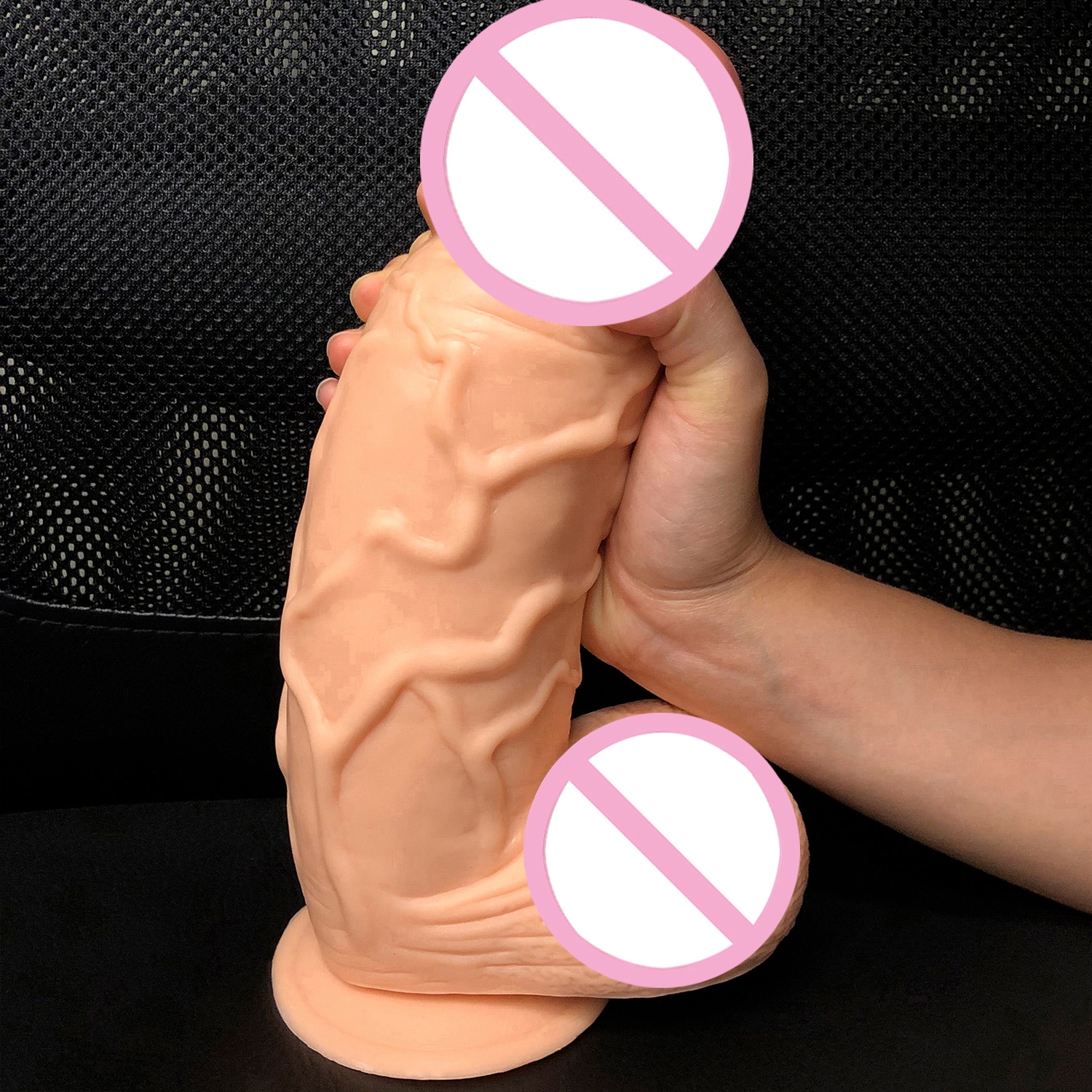 Реалистичные фаллоимитаторы, большой пенис 26*7 см с присоской, толстый Фаллос, интимные игрушки для женщин для мастурбации
