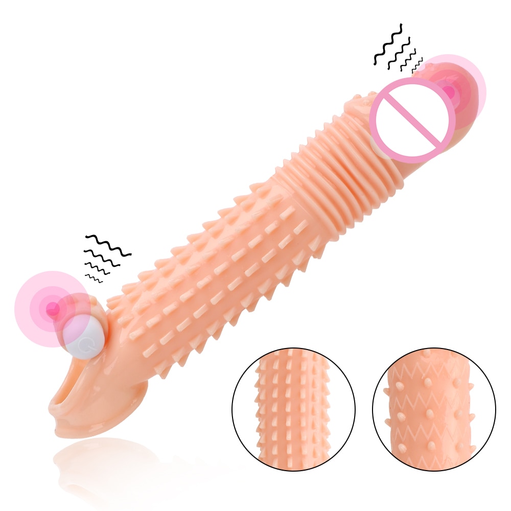 VATINE, вибрирующий удлинитель многоразовые насадки на пенис для члена, мужские презервативы с задержкой эякуляции, интимные игрушки для мужчин