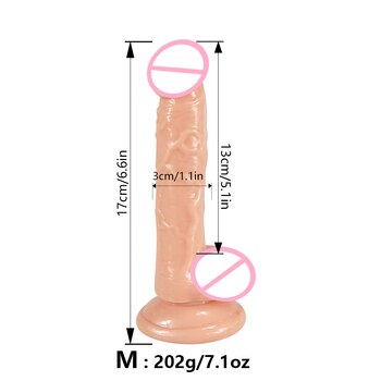 Фаллоимитатор для женщин, реалистичный пенис, большой сексуальная игрушка для мастурбации на присоске для лесбиянок