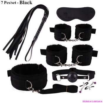 Набор BDSM-игрушек, наручники, плетка, клипсы для сосков, повязка на глаза, кляп для рта, товары для взрослых, товары для связывания и эротических игр для пар