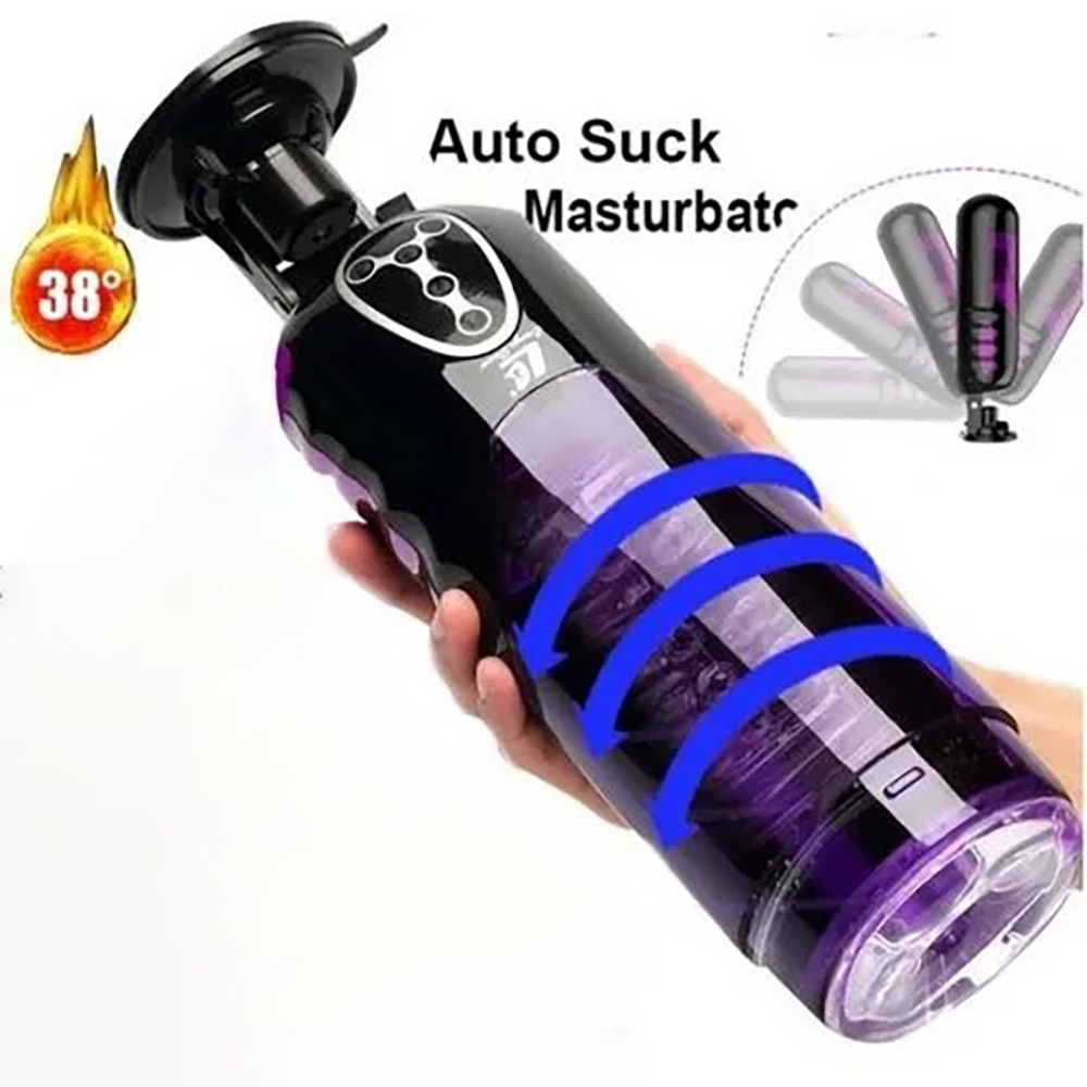 Телескопическая ротация с автоматическим нагревом для мужчин, Мужской мастурбатор, чашка для взрослых секс-игрушка, настоящая Вагина, вибратор, секс-машина с громкой связью