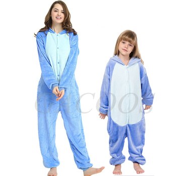 Пижама кигуруми в виде животного, Пижама для взрослых, зимний комбинезон в виде панды, Пикачу