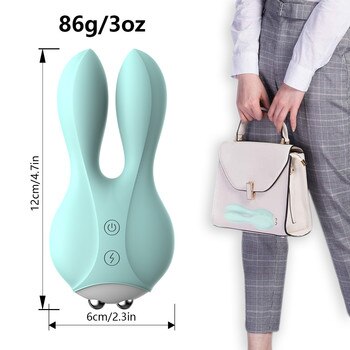 12 частота двойной мотор кролик вибратор секс-шоп вагинальный G-spot головка массажер поражения электрическим током женская сексуальная игрушка для мастурбации для пар