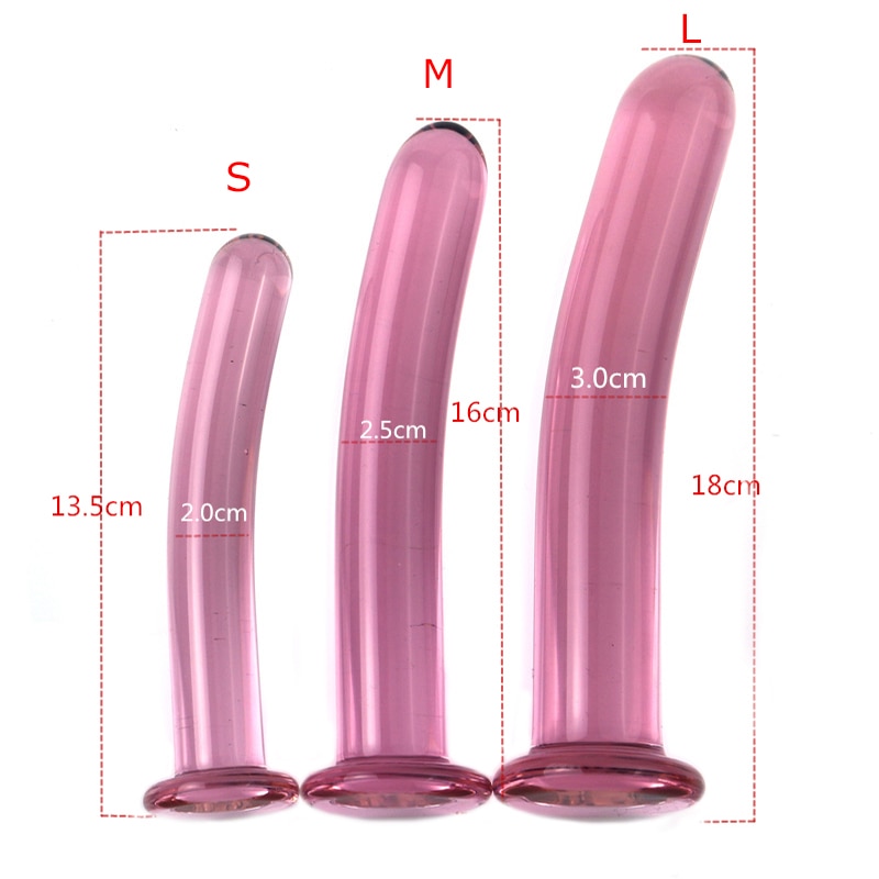 Анальная пробка, розовый прозрачный Гладкий анальный фаллоимитатор для женщин, большая Анальная пробка, расширитель простаты массаж вагины, интимные товары для пар