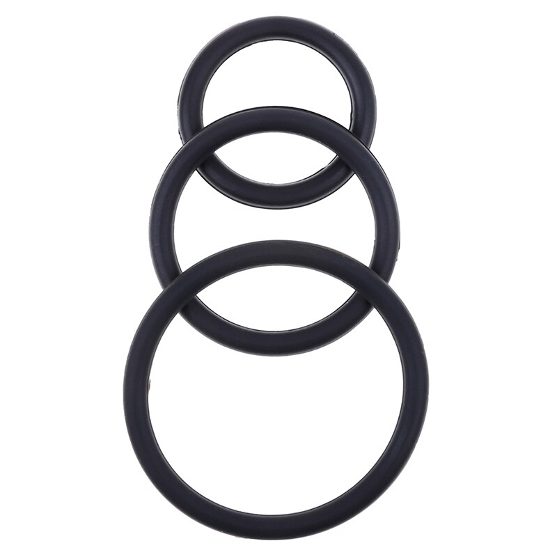 Комплект из 3 предметов, 3/4/5 см Силиконовые эластичные пенис презервативы кольцо кольца на пенис кольцо, товары для взрослых, задержкой мужской мастурбации, Лидер продаж