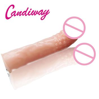 Многоразовые презерватив для задержки импотенции контрацептивные в форме пениса удлинительные рукава секс-товары Мужские игрушки удлинитель дилдо каркас кольцо на член