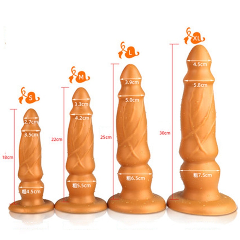 Огромный анальный фаллоимитатор из жидкого силикона, большой Анальная вагинальная пробка, стимулятор ануса, массажер простаты, секс-игрушки для мужчин для взрослых и женщин