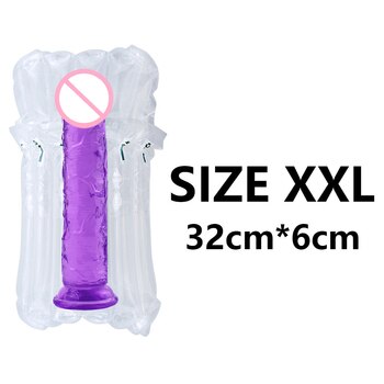 Огромный фаллоимитатор XXXl для женщин, Анальная пробка, большая всасывание пениса, реалистичная модель, эротическая секс-игрушка для женщин, магазин