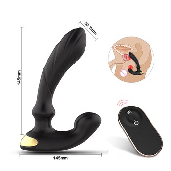 PHANXY силиконовый дистанционный Анальный вибратор для мужчин массажер простаты Анальная пробка секс-игрушки для взрослых мастурбатор женский стимулятор влагалища