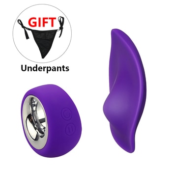 Стимулятор клитора портативный трусики-вибратор беспроводной пульт дистанционного управления невидимая Вибрирующая яйцо секс-игрушки для женщин