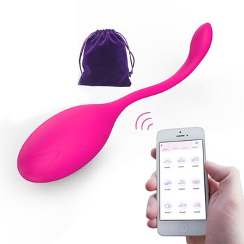 Вибратор с приложением по Bluetooth, беспроводной пульт дистанционного управления, вибрирующее яйцо, Стимулятор точки G, клитора, вагинальный шарик Кегеля, вибраторы, секс-игрушки