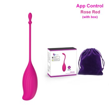 Вибратор женский с дистанционным управлением через приложение, беспроводной фаллоимитатор для женщин, Стимулятор точки G, вибрирующее яйцо, Интимная игрушка для женщин