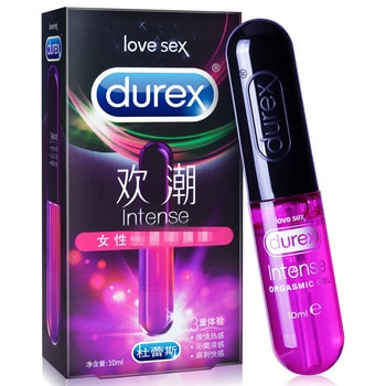 Интенсивный оргазмический гель Durex, лубрикант 10 мл, интимные капли для сильного усиления возбудителя для женщин, безопасные секс-игрушки, интимные товары для пар